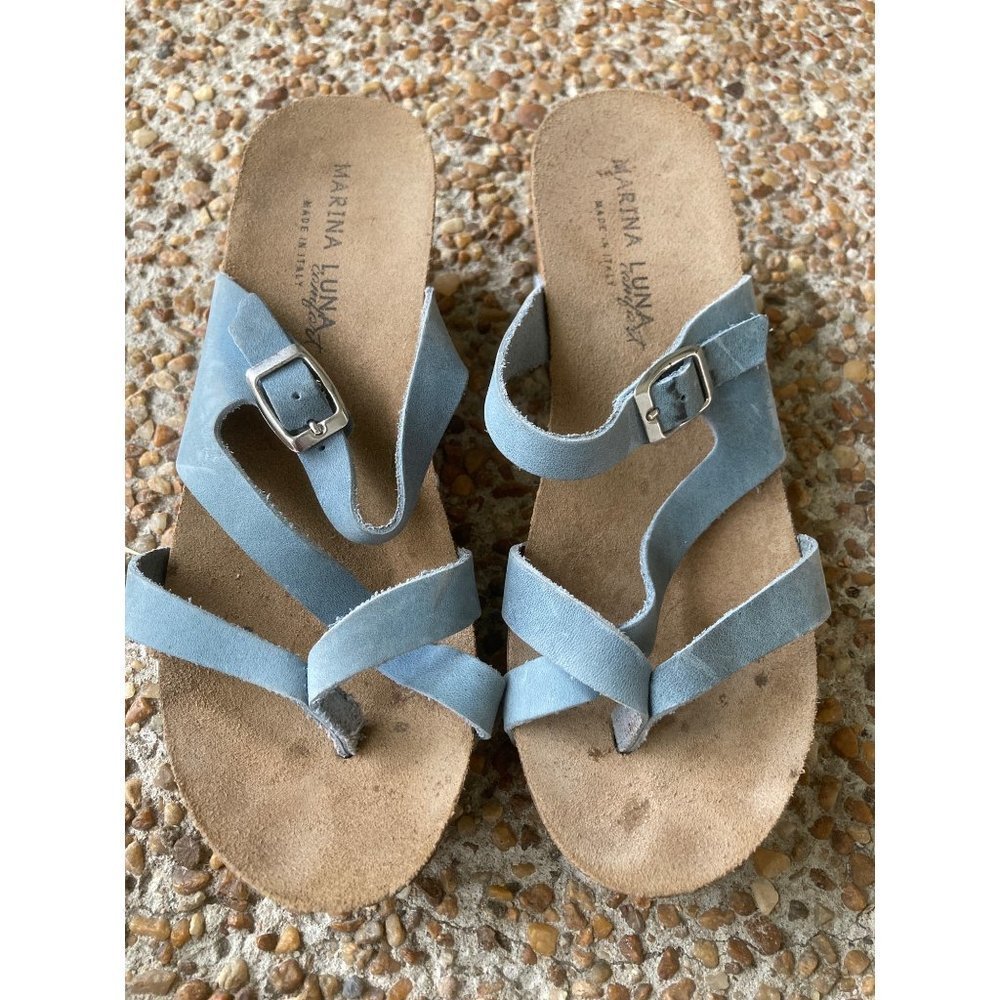 𝅺marina Luna comfort wedge sandals
